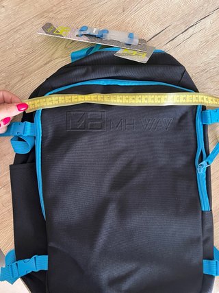Borsa da viaggio MH WAY nera e blu