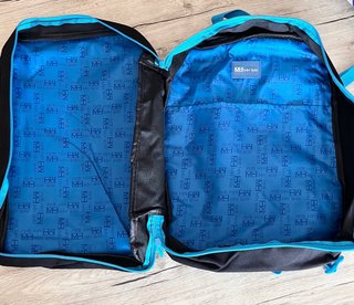 Borsa da viaggio MH WAY nera e blu