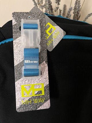 Borsa da viaggio MH WAY nera e blu