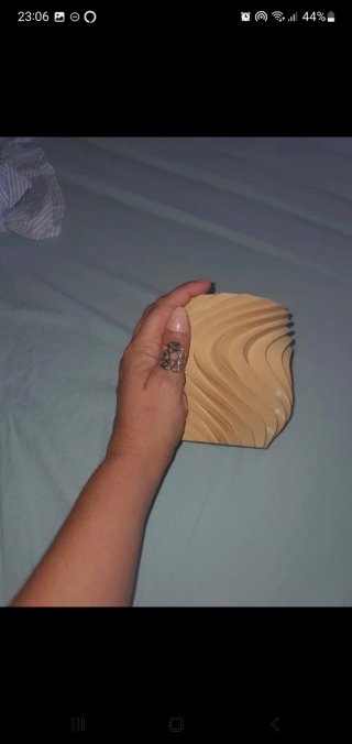 Vaso decorativo feito em 3d