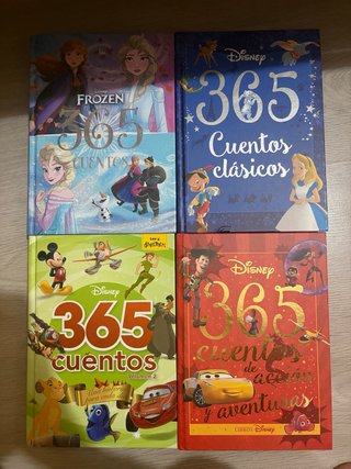 Libros 365 cuentos Disney.