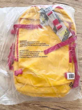 Zaino MIHWAY Giallo e Rosa