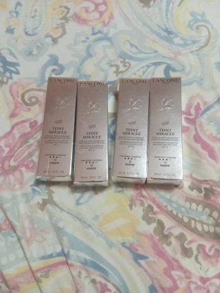 Base de maquillaje Lancôme Teint Miracle 12 Ambre
