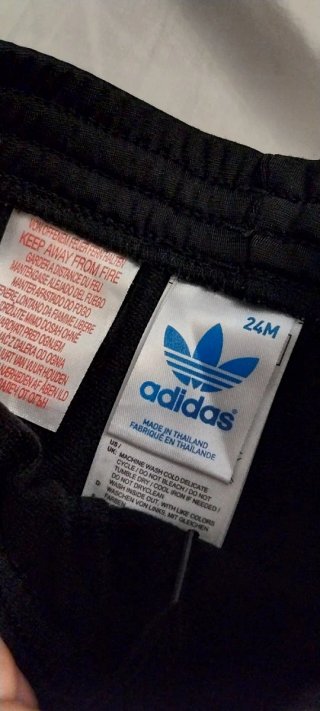 Tuta Adidas bambina blu/viola e nera
