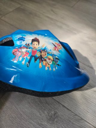 Casco de bicicleta infantil azul