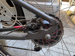 Bicicleta Eléctrica Btwin ruedas nuevas