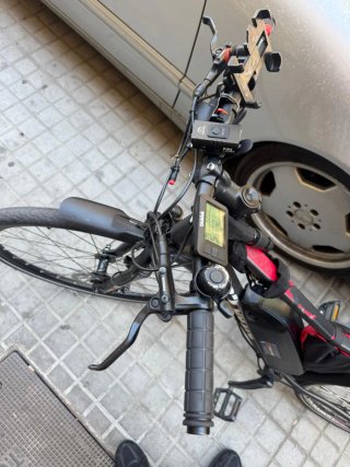 Bicicleta Eléctrica Btwin ruedas nuevas