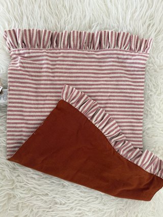 Mantel Individual Volantes Reversible