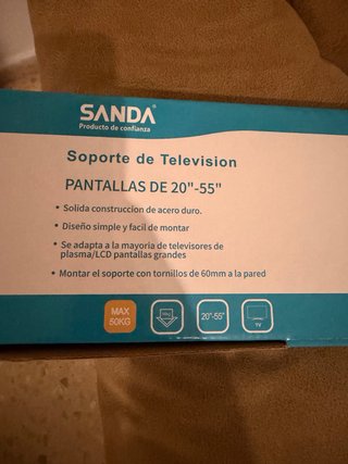Soporte TV SANDA 20-55 Techo
