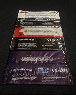 3 Booster Packs Pokémon