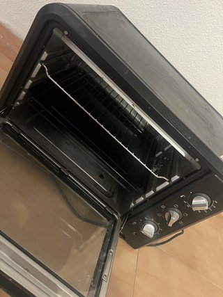 Horno eléctrico negro