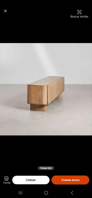 Mueble TV Aparador Madera Mango