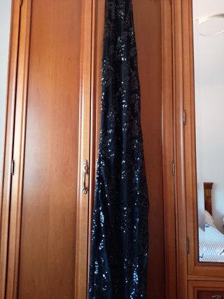 Vestido Pura Vida Cloth lentejuelas negro