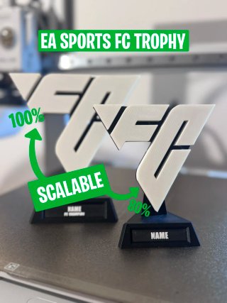 Trofeo FC EA Sports 3D Personalizable