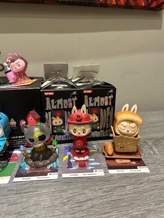 Labubu The Monsters Almost Hidden Colección Entera