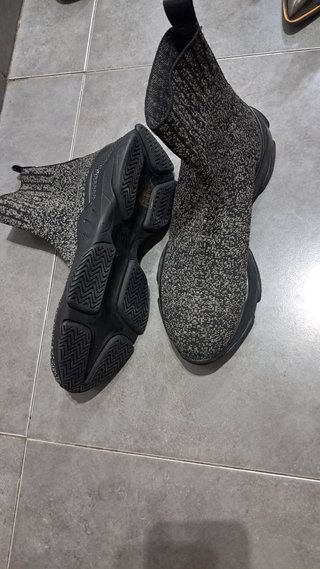 Zapatillas Botín Tejidas