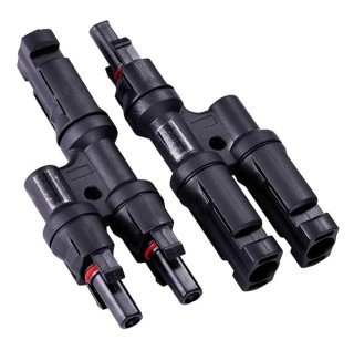 Conectores MC4 Doble Placas Solares (3 parejas)