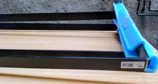 Patas de hierro para mesa.