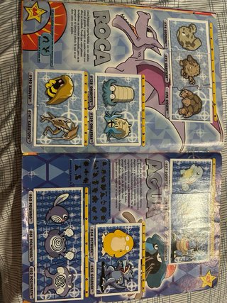 Álbum de Cromos Pokémon COMPLETO + PÓSTER