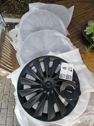 4 Tampões Jantes Tesla Model 3 Highland 18 Blade