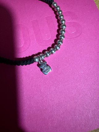 Pulsera Tous Plata Negra