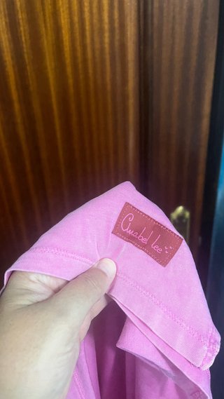 Camiseta rosa Anabel Lee ruta