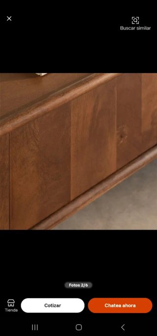 Mueble TV Madera Mango