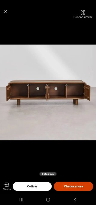 Mueble TV Madera Mango