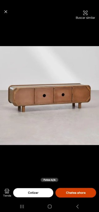 Mueble TV Madera Mango