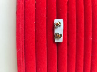 Pendientes Oso Mujer Dorado y Plata