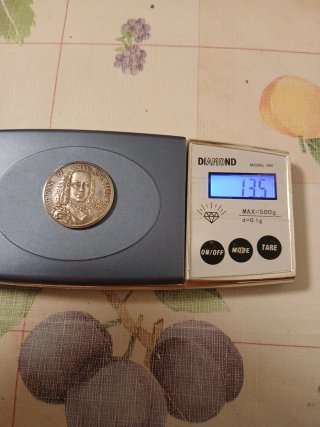 Moneda Conmemorativa Plata 1746-1759