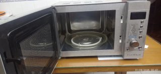 Microondas Ecron Grill Acero Inoxidable