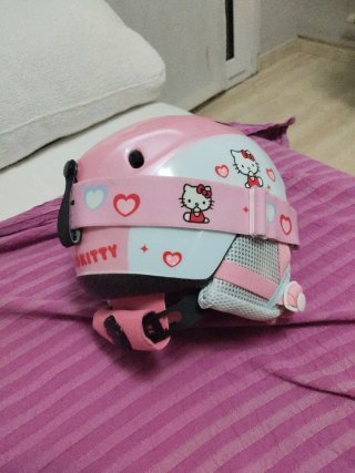 Casco Hello Kitty niña esquí 4-10 años