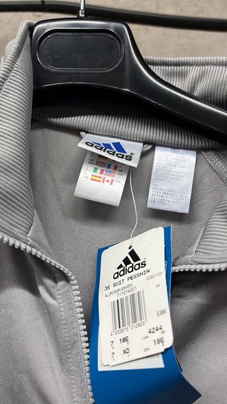 Chándal Adidas Vintage Gris Original Completo