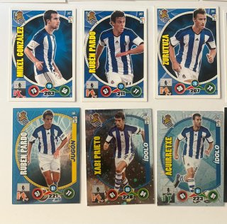 Cromos de fútbol Real Sociedad Adrenalyn 2014-15