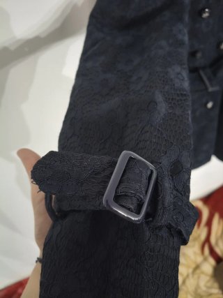 Gabardina azul marino
