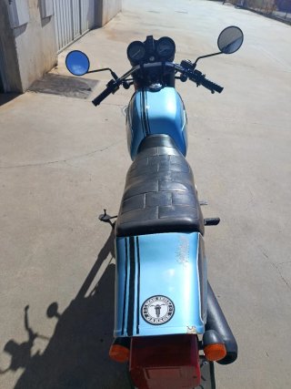 Sanglas Yamaha Café Racer Azul