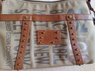 Bolso Lois Beige/Gris