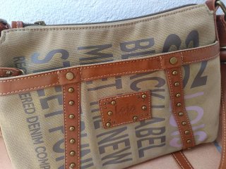 Bolso Lois Beige/Gris