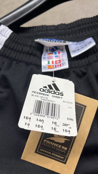 Adidas Adibreak Vintage Shorts Francia 98