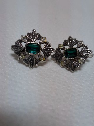 Pendientes Plata 925 Ley Antiguos