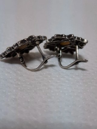 Pendientes Plata 925 Ley Antiguos