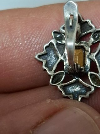 Pendientes Plata 925 Ley Antiguos