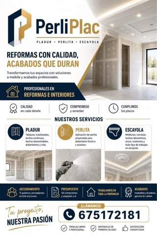 Pladur Perlita Escayola