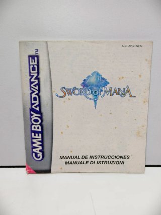 Manual Sword of Mana GameBoy Advance