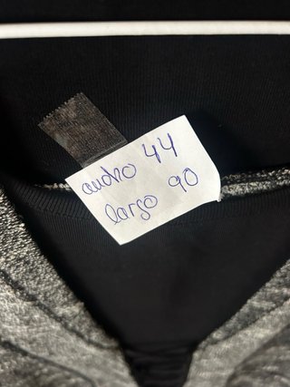 Vestido Kalisson Negro/Gris Talla M.