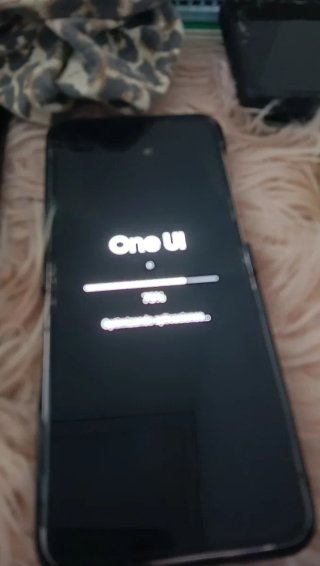 Samsung Móvil Plegable Negro/Rosa flip5