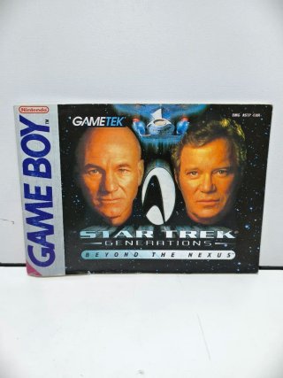 Manual Star Trek Generations GameBoy