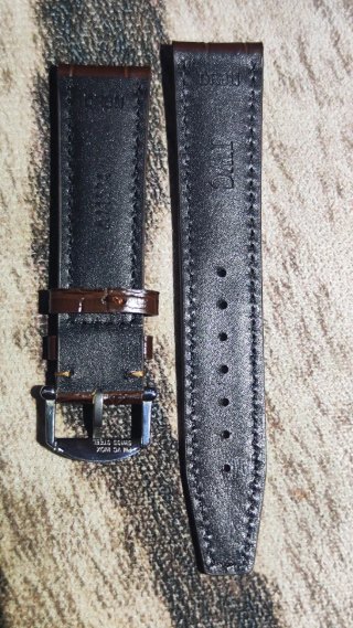 Cinturino IWC Portofino 20mm in pelle marrone