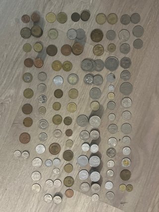 Colección monedas antiguas de varios países